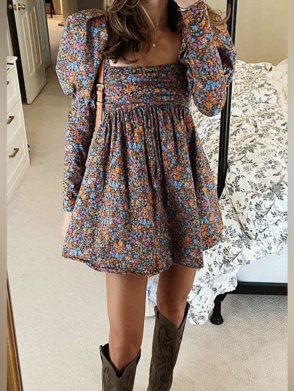 For Love & Lemons Brittany Mini Dress